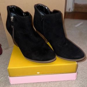 Black Booties Style and Co size 9